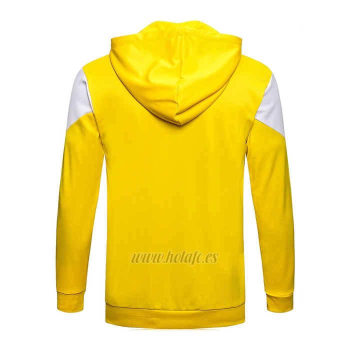 Chaqueta con Capucha del Borussia Dortmund 2021-2022 Amarillo